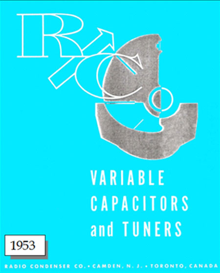 1953 Radio Condenser Company 