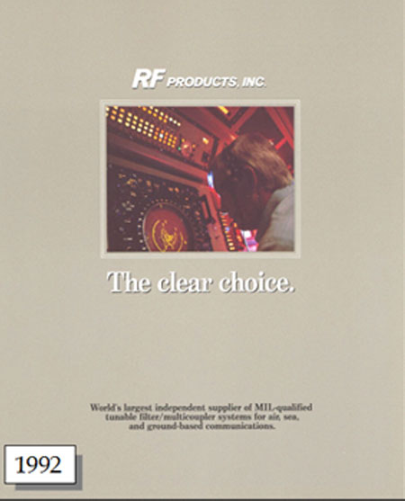 RF Products defining a radio communications system